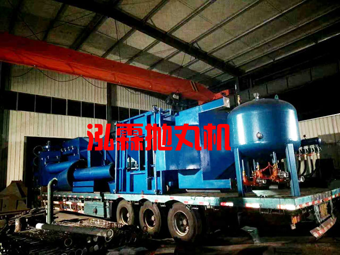 5噸樹脂砂生產(chǎn)線發(fā)貨現(xiàn)場(chǎng)