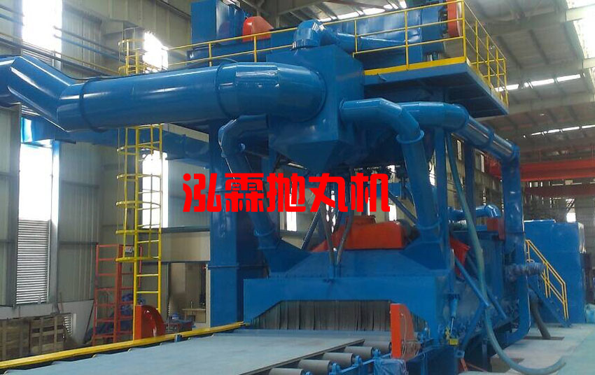 鋼板生產(chǎn)線拋丸機(jī)